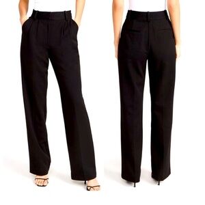 Favorite Daughter Black Wide Leg Pants